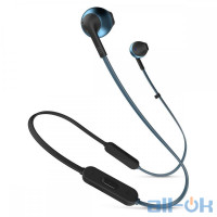 Навушники з мікрофоном JBL T205BT Blue (JBLT205BTBLU)